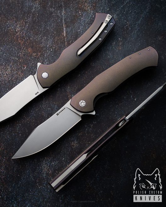 NÓŻ SKŁADANY FOLDER MANTIS 214 M398 HERMAN KNIVES