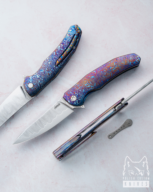 NÓŻ SKŁADANY FOLDER ISHTAR 5 GRIMAKO TIMASCUS HERMAN