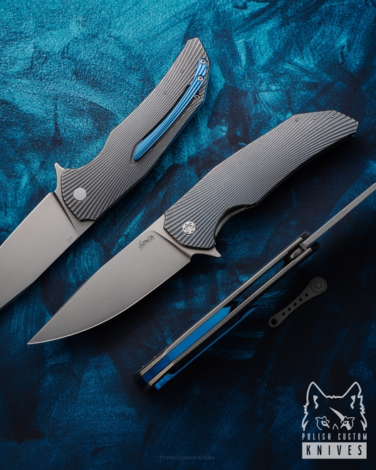 NÓŻ SKŁADANY FOLDER DRAGONFLY SLIM 113 M390 HERMAN
