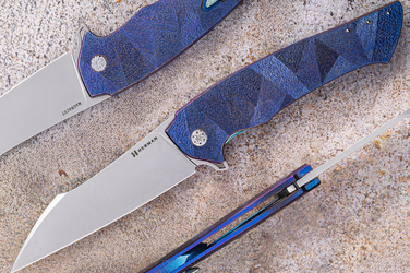 NÓŻ SKŁADANY FOLDER OVIUM GENERACJA 2 #0085 MAGNACUT HERMAN KNIVES