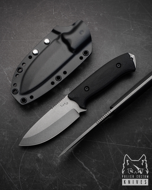NÓŻ MYŚLIWSKI EDC DWARF N690 G10  LKW