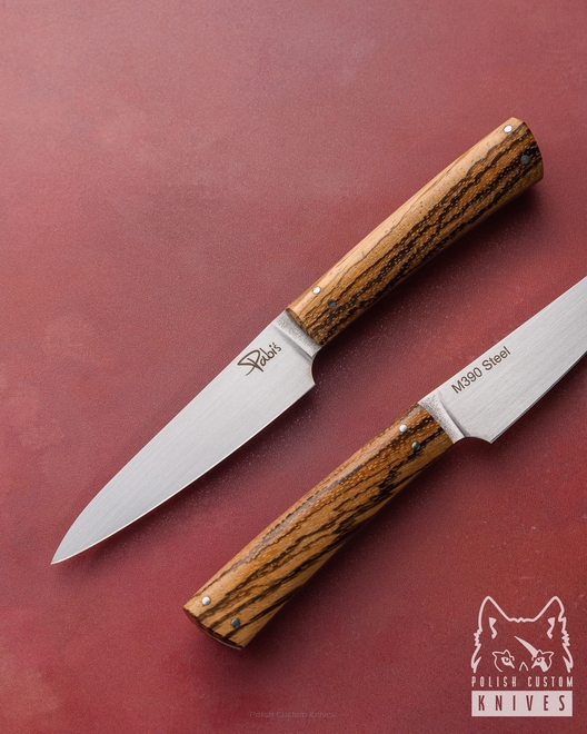 NÓŻ KUCHENNY OBIERAK 80 9 M390 ZEBRANO PABIŚ