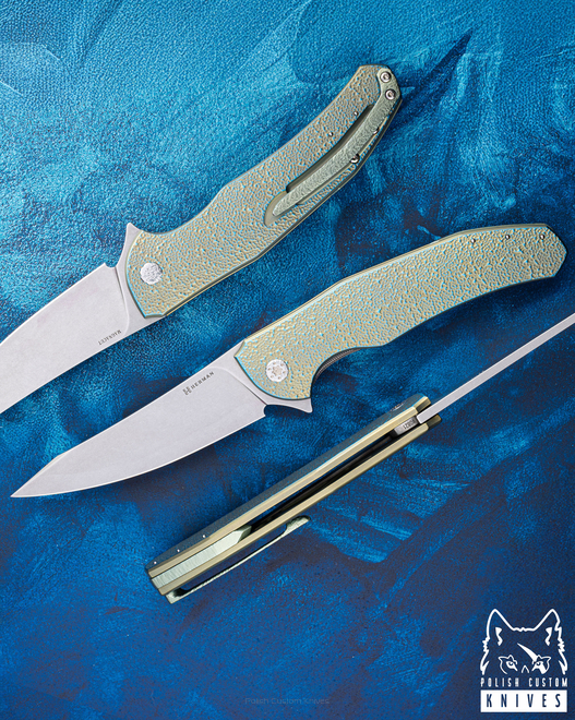 NÓŻ SKŁADANY FOLDER ISHTAR #0821 MAGNACUT HERMAN KNIVES