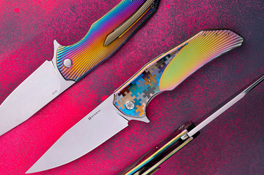 NÓŻ SKŁADANY FOLDER DRAGONFLY #0404 M390 OERLIKON HERMAN KNIVES