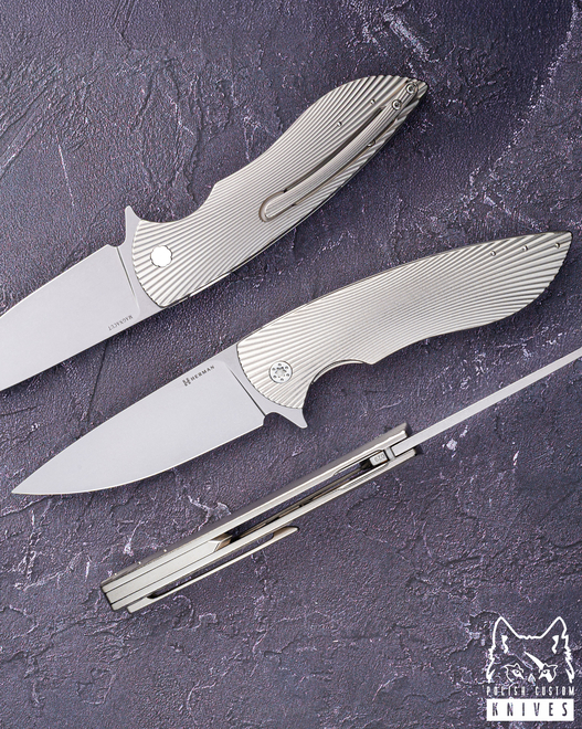 NÓŻ SKŁADANY FOLDER BIG STING #0029 MAGNACUT HERMAN KNIVES
