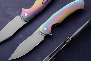 NÓŻ SKŁADANY FOLDER MANTIS #0387 M390 OERLIKON HERMAN KNIVES