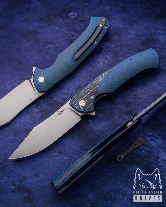 NÓŻ SKŁADANY FOLDER MANTIS 86 M398 HERMAN KNIVES
