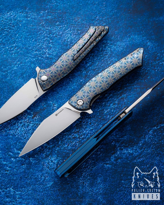 NÓŻ SKŁADANY FOLDER BEE #0177 M398  HERMAN KNIVES