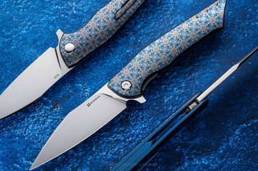 NÓŻ SKŁADANY FOLDER BEE #0177 M398  HERMAN KNIVES