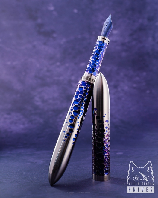 PIÓRO WIECZNE CUSTOMOWE TORPEDO OCTOPUS 3 MAKAR