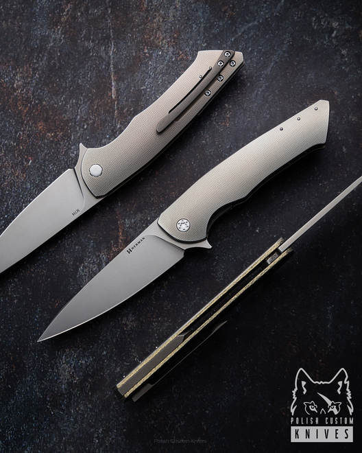 NÓŻ SKŁADANY FOLDER SLIM 466 M398 HERMAN KNIVES