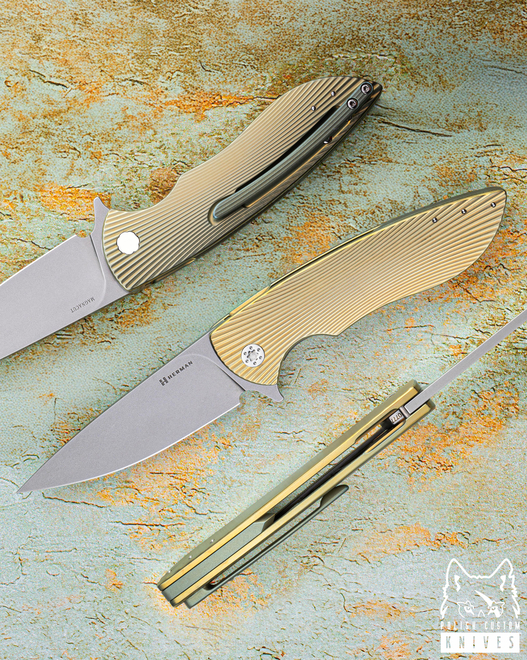 NÓŻ SKŁADANY FOLDER STING #0777 MAGNACUT HERMAN KNIVES
