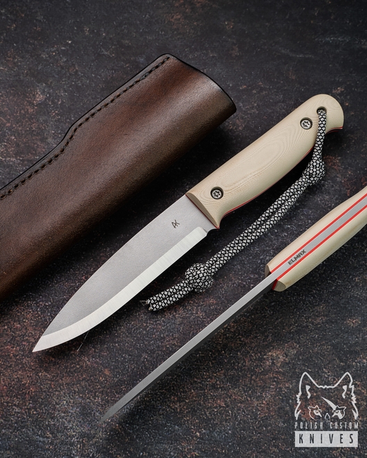 NÓŻ MYŚLIWSKI SURVIVALOWY BUSHCRAFT 10 ELMAX AK