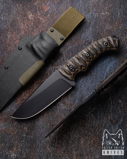 NÓŻ SURVIVALOWY TAKTYCZNY SIERRA 1 MICARTA SIMON'S