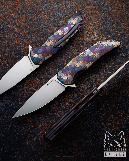 NÓŻ SKŁADANY FOLDER DRAGONFLY #0379 M390 HERMAN KNIVES