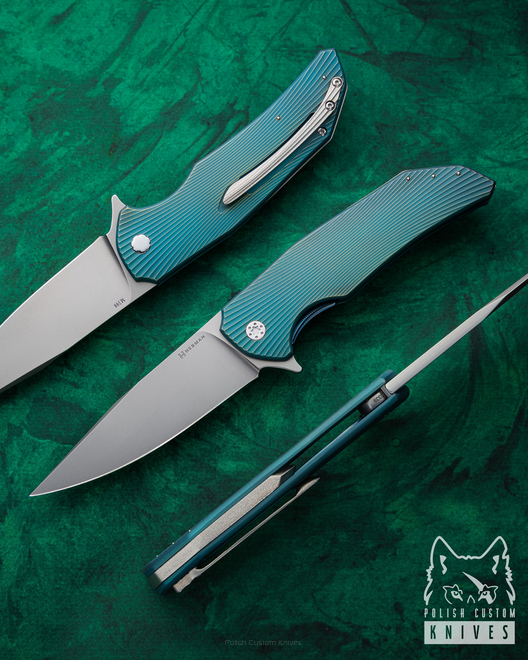 NÓŻ SKŁADANY FOLDER DRAGONFLY 339 M398 HERMAN KNIVES