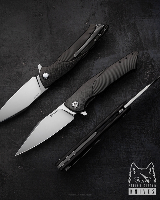 NÓŻ SKŁADANY FOLDER BEE #0282 MAGNACUT DLC HERMAN KNIVES