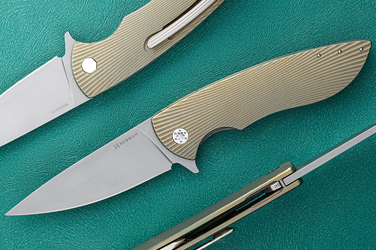 NÓŻ SKŁADANY FOLDER STING #0841 MAGNACUT HERMAN KNIVES