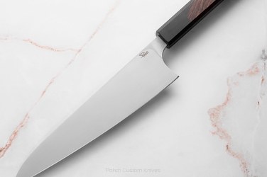 NÓŻ KUCHENNY GYUTO 210 28 ELMAX CZARNY GRAB IRONWOOD PABIŚ KNIVES