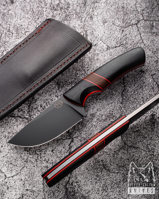 NÓŻ MYŚLIWSKI EDC MINI HUNTER SKINNER 1 D2 TD