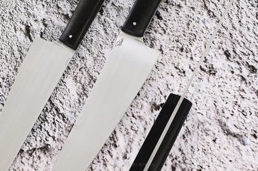NÓŻ KUCHENNY CHEF 210 46 CZARNY GRAB ELMAX PABIŚ KNIVES