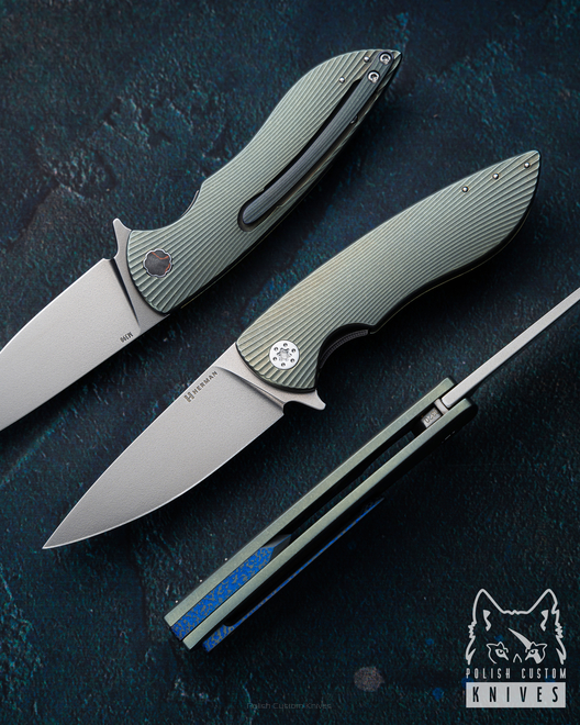 NÓŻ SKŁADANY FOLDER MICRO STING 320 M390 HERMAN KNIVES