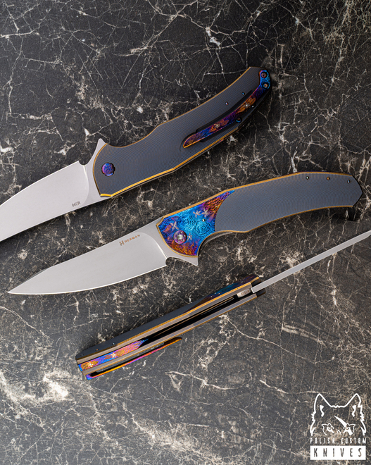 NÓŻ SKŁADANY FOLDER ISHTAR #0839 M390 HERMAN KNIVES
