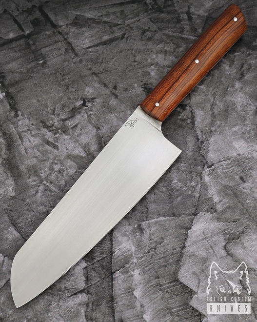 NÓŻ KUCHENNY SANTOKU 180 54 ELMAX IRONWOOD PABIŚ KNIVES