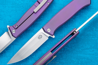 NÓŻ SKŁADANY FOLDER ARSEN PURPLE SCALES 1 KD