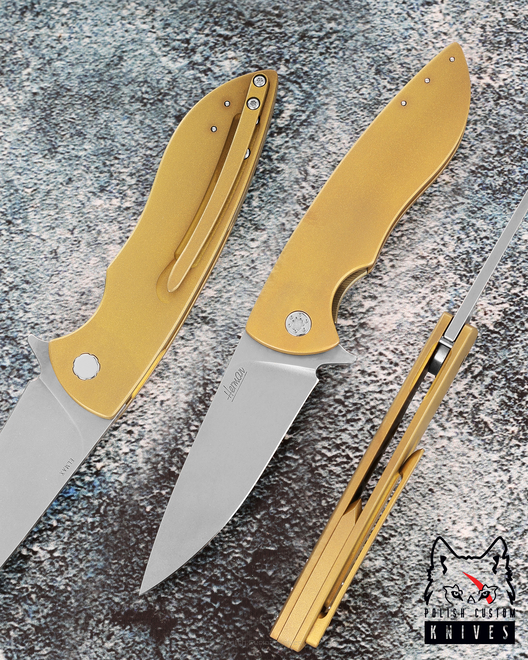 NÓŻ SKŁADANY FOLDER STING 414 ELMAX HERMAN KNIVES