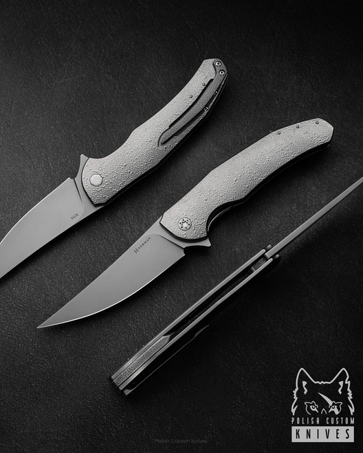 NÓŻ SKŁADANY FOLDER ISHTAR #0745 M398 HERMAN KNIVES