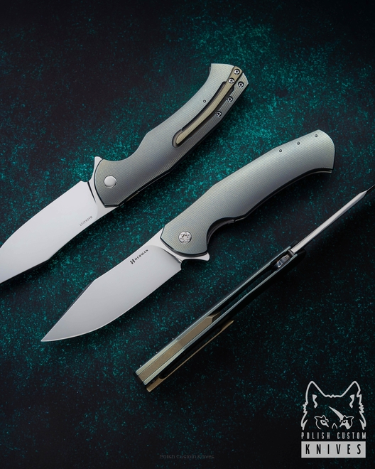 NÓŻ SKŁADANY FOLDER MANTIS #0341 MAGNACUT HERMAN KNIVES