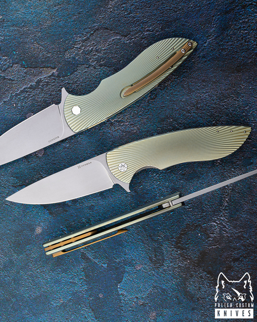 NÓŻ SKŁADANY FOLDER BIG STING #0031 MAGNACUT HERMAN KNIVES
