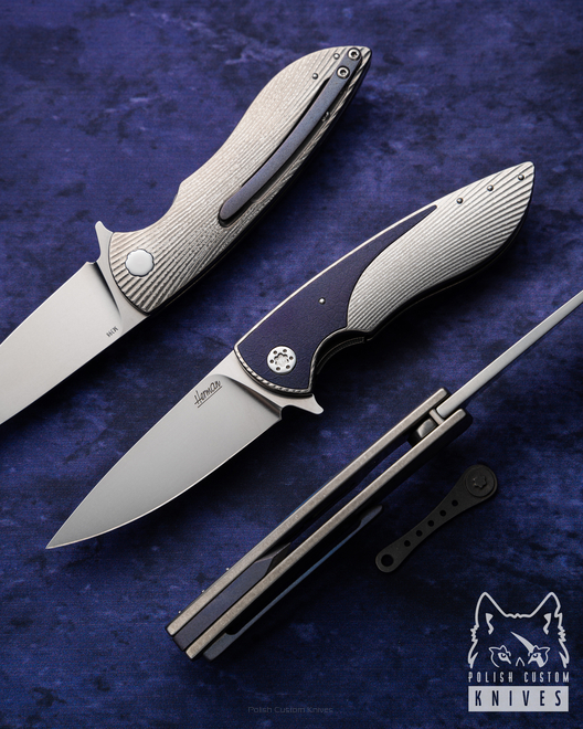 NÓŻ SKŁADANY FOLDER MICRO STING 112 M398 HERMAN KNIVES