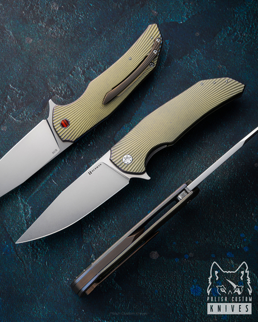 NÓŻ SKŁADANY FOLDER DRAGONFLY 300 M398 HERMAN KNIVES