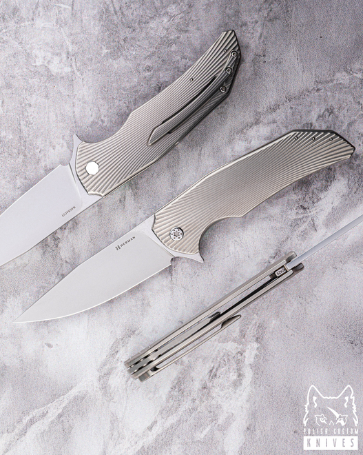 NÓŻ SKŁADANY FOLDER DRAGONFLY #0429 MAGNACUT HERMAN KNIVES