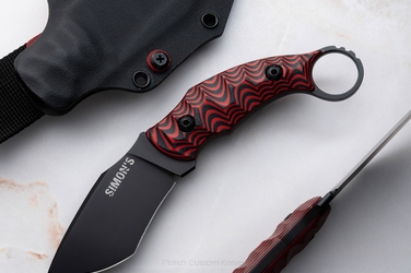 NÓŻ EDC SURVIVALOWY TAKTYCZNY SHARK 2612 K720 G10 SIMON'S KNIVES