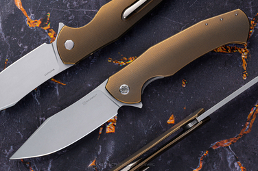 NÓŻ SKŁADANY FOLDER MANTIS #0353 MAGNACUT HERMAN KNIVES