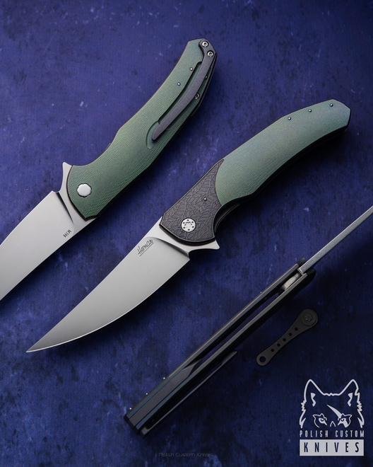NÓŻ SKŁADANY FOLDER ISHTAR 322 M398 HERMAN KNIVES