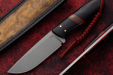 NÓŻ SURVIVALOWY EDC WDOWA S 28 D2 K110 G10 TD