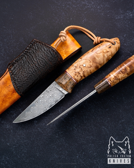 NÓŻ EKSKLUZYWNY EDC MYŚLIWSKI PRETTY SHANK 1 KARUD