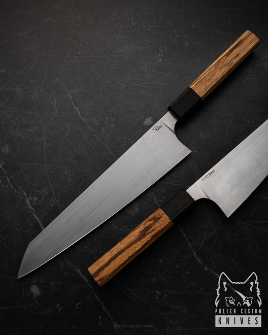 NÓŻ KUCHENNY GYUTO 240 3 K110 WENGE ZEBRANO PABIŚ