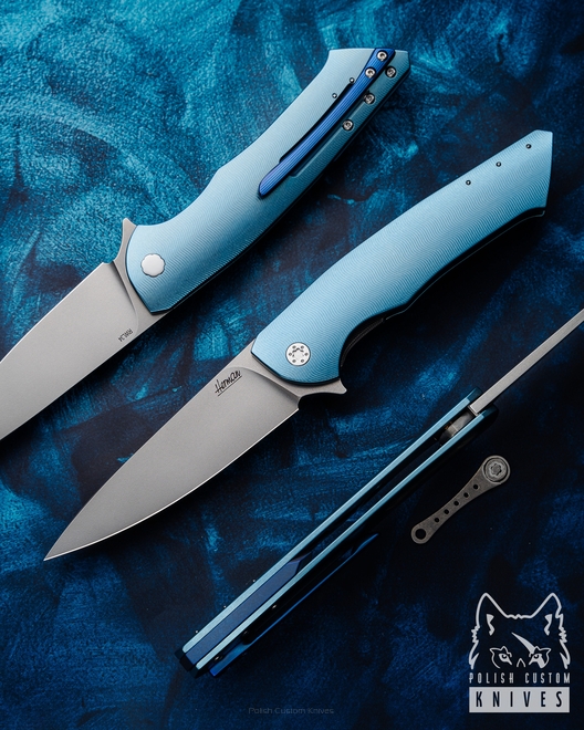 NÓŻ SKŁADANY FOLDER SLIM 274  RWL34  HERMAN KNIVES