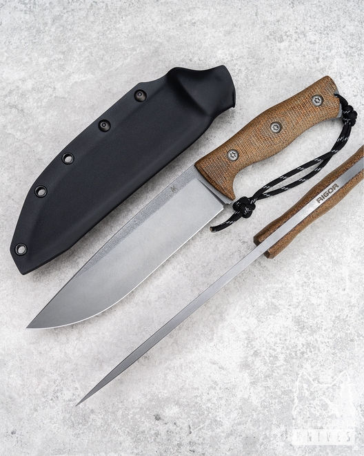 NÓŻ SURVIVALOWY KRYPTON 170 MICARTA RIGOR AK