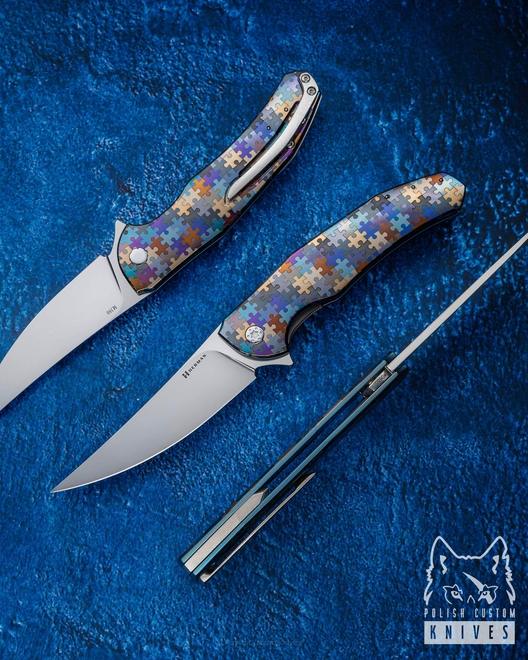 NÓŻ SKŁADANY FOLDER ISHTAR #0655 M390 HERMAN KNIVES