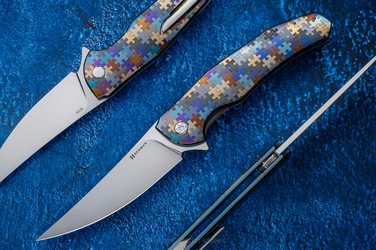 NÓŻ SKŁADANY FOLDER ISHTAR #0655 M390 HERMAN KNIVES