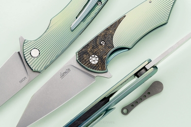 NÓŻ SKŁADANY FOLDER VESPERTILIO 17 M390 HERMAN