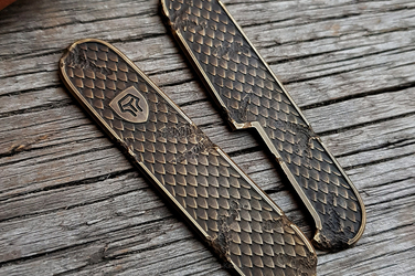 Okładziny do scyzoryka Victorinox 91mm "Dragon scales" 234