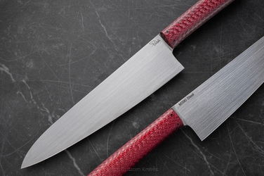 NÓŻ KUCHENNY CHEF 210 15 M390 RED TWILL PABIŚ KNIVES