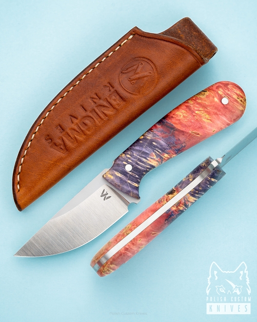 NÓŻ URBAN NECK, EDC ENIGMA KNIVES 11 DWIE POCHWY M390